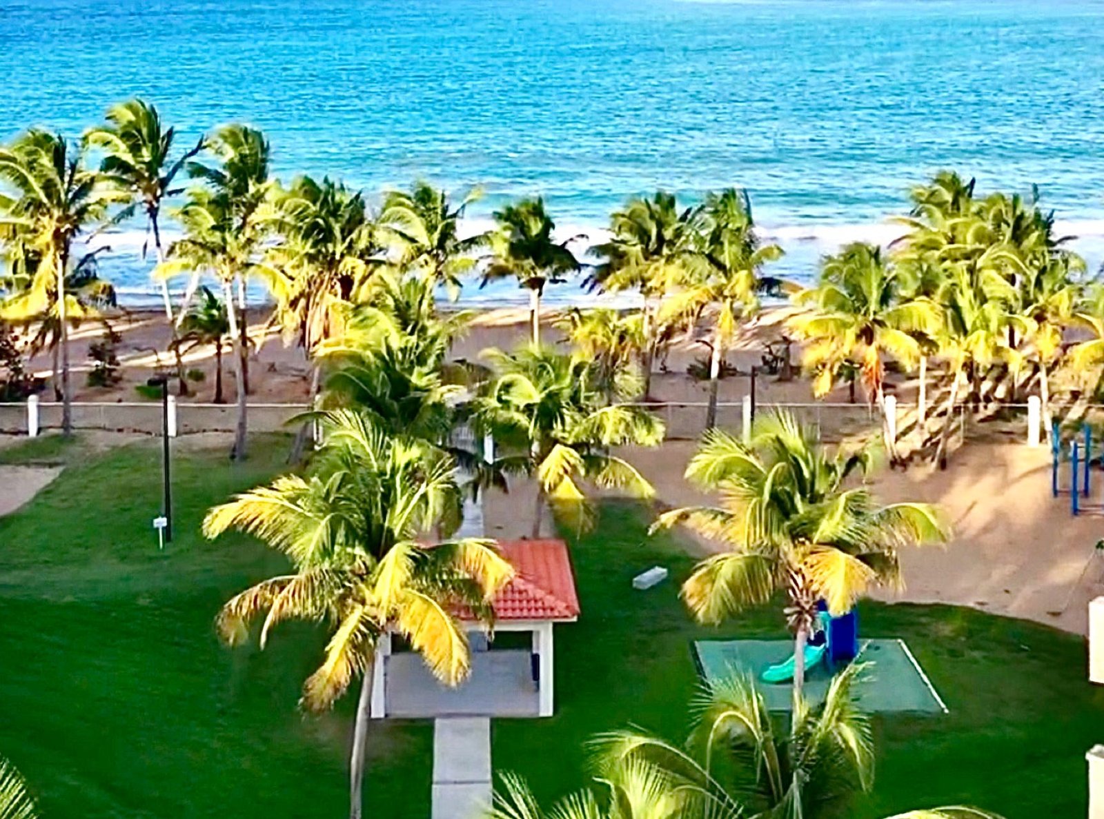 Enjoy The Palms Breezy Shade at Rainforset Beach Condo 