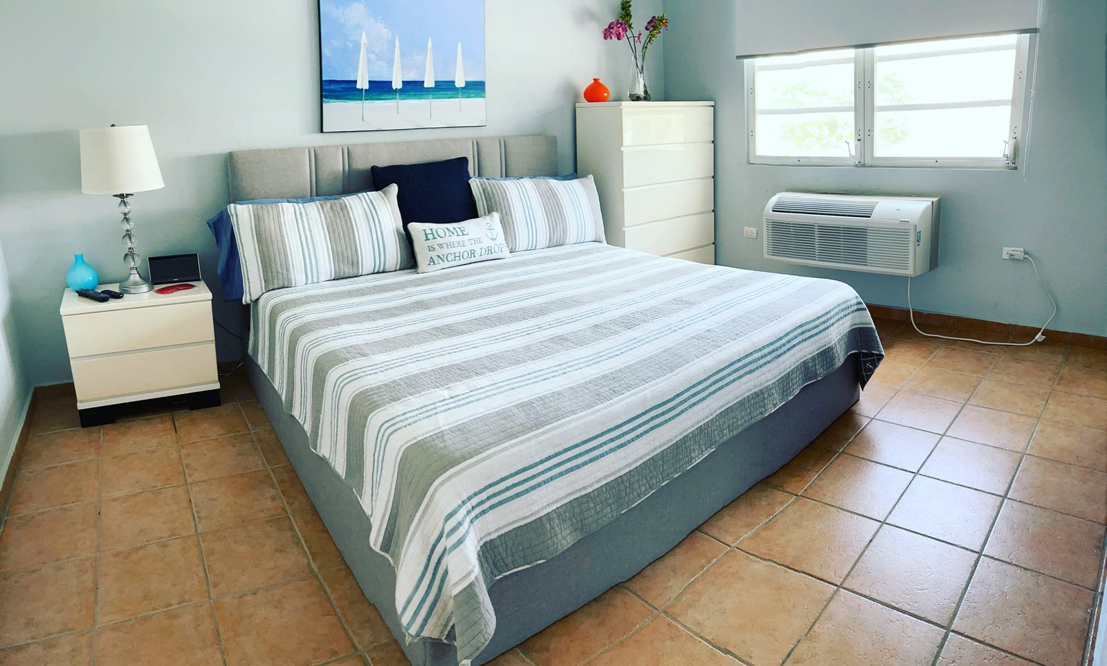 Rainforest Beach Condo Master Bedroom